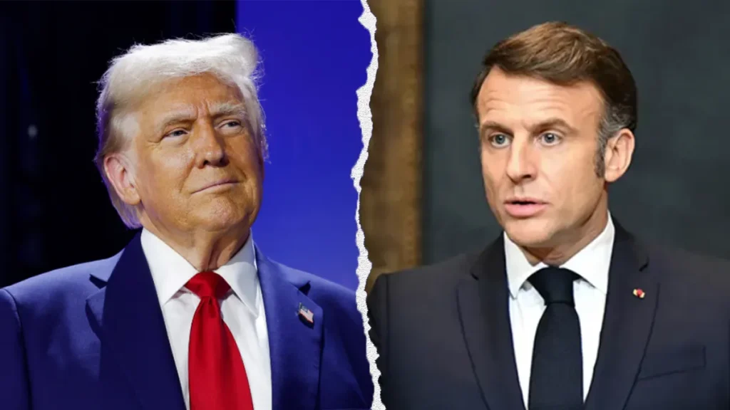 trump-macron
