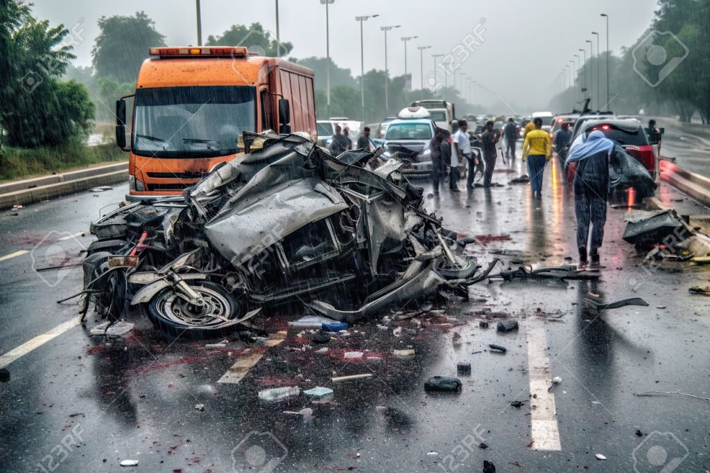 205041570-car-crash-accident-on-road-generative-ai